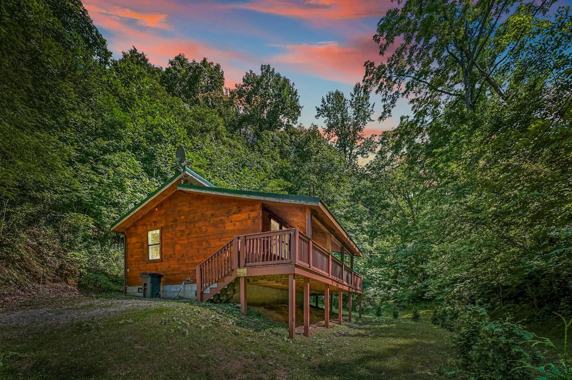 Smoky Mountains Hut Tub Cabin Dog Friendly Sevierville Εξωτερικό φωτογραφία